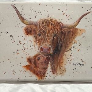 ✨✨✨✨❤️❤️❤️Painting(height 6inch width 7 1/2 inches)painted by Bree merryn